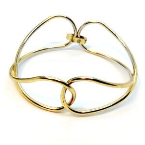 3/$30 PREMIERE DESIGNS INFINITY GOLD TONE BANGLE BRACELET